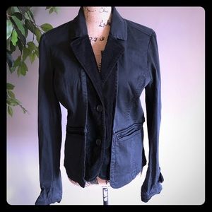 DKNY military style blazer